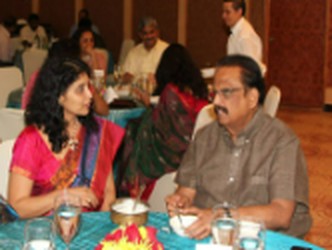 SP Balasubramanyam garu in Houston banquet